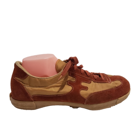 Famolare 1970s Famolare Brown Suede Sneakers Shoes 11 M - Picture 2 of 13